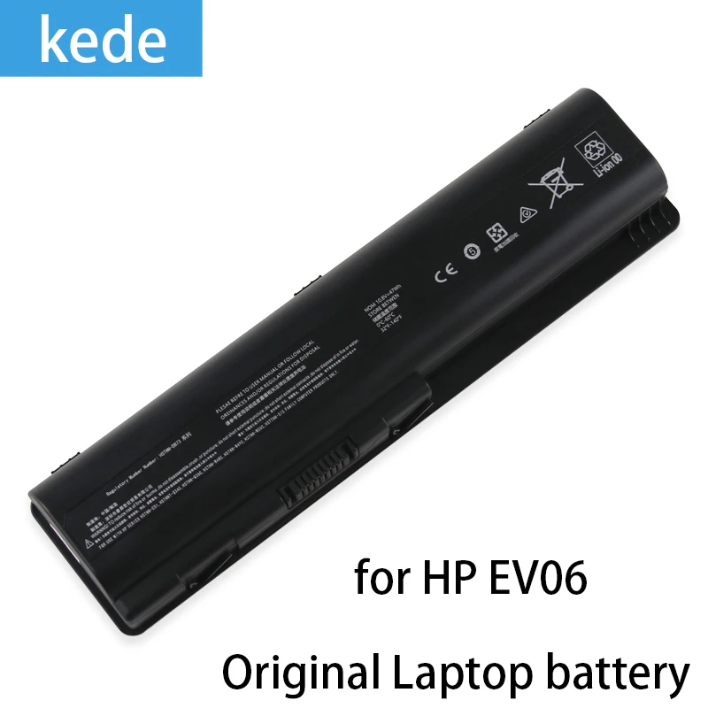 Аккумулятор kede EV06 для HP Pavilion DV4 DV5 DV6 Compaq Presario CQ50 CQ71 CQ70 CQ61 CQ60 CQ45 CQ41 CQ40 HSTNN