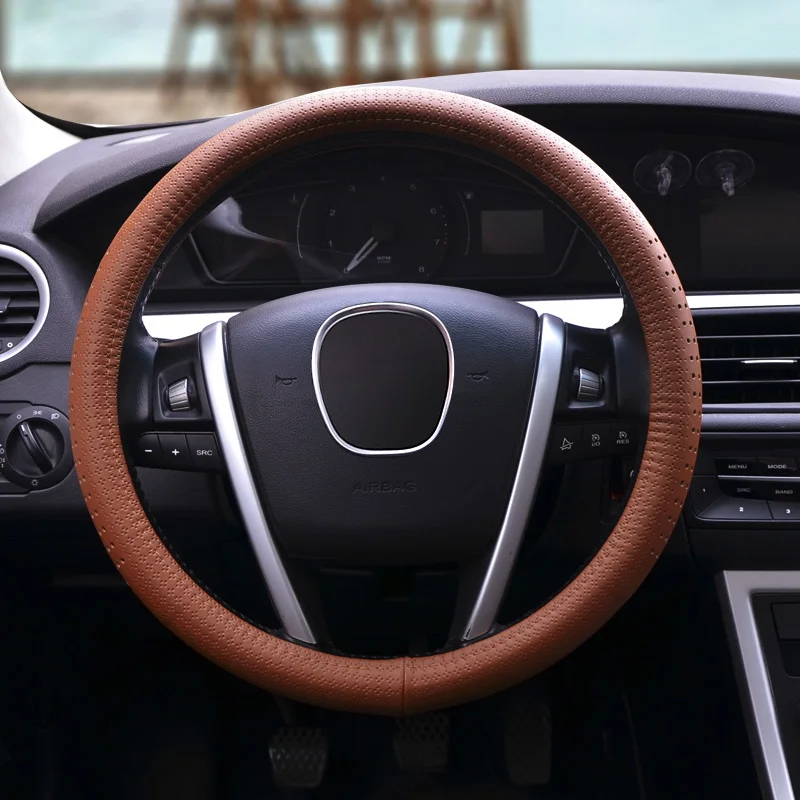 38 см коровьей руль Чехлы для мангала Opel Vectra Omega Zafira Volkswagen Passat поло Гольф Tiguan