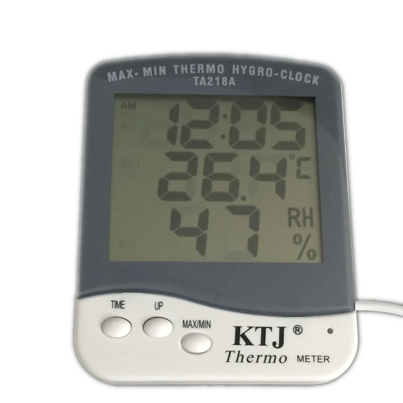 Термометр-Гигрометр бытовой Измеритель температуры и влажности с ЖК-дисплеем