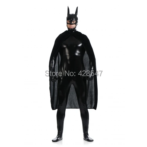 Прямая продажа с фабрики оптовая цена черный костюм Бэтмена для костюмированной