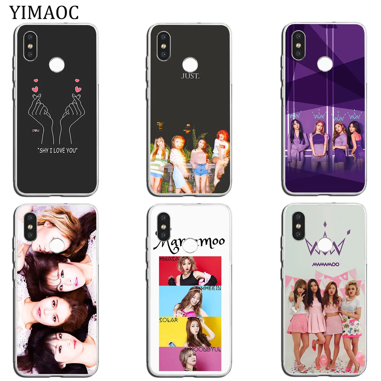 Мягкий силиконовый чехол для телефона YIMAOC kpop mamamoo Xiaomi MI Redmi 8A 7A 6A 5A 4X Note 8 7 6 Pro 5