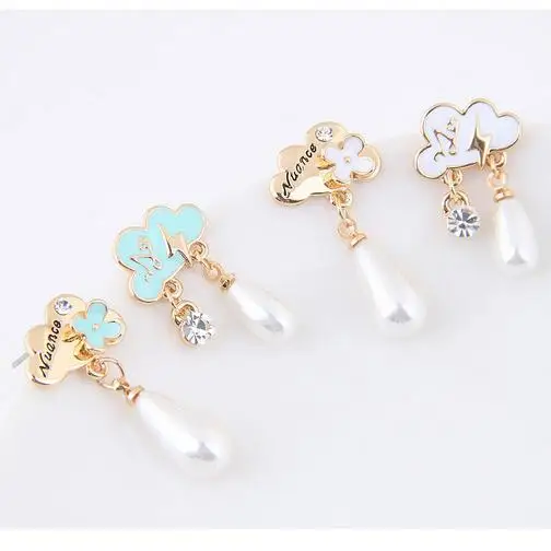 Женские серьги подвески в форме облака|cloud earrings|earings for women girlsearrings |