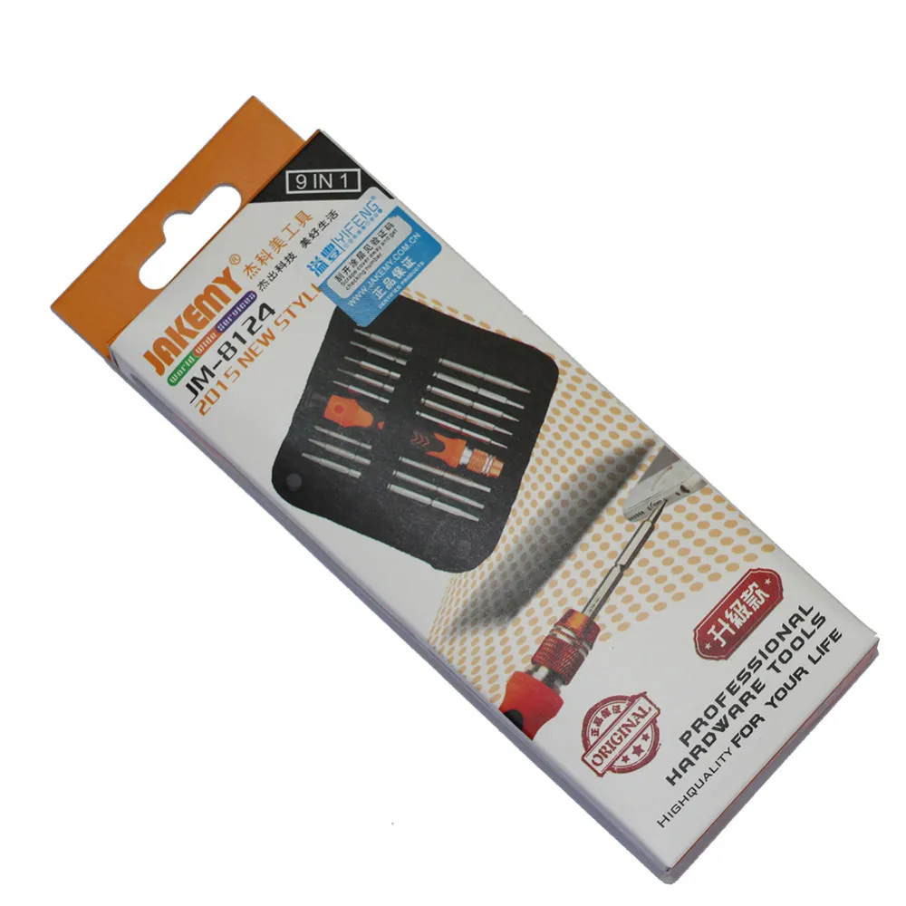 Новый JM-8124 Набор отверток 8 в 1 головка с шестигранной головкой torx для apple iphone ipad ipod