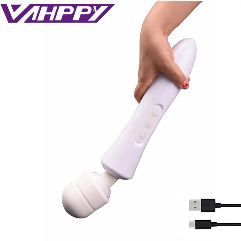20 скоростей фаллоимитатор вибратор G Spot (точка G) AV палочка Секс игрушки Волшебная
