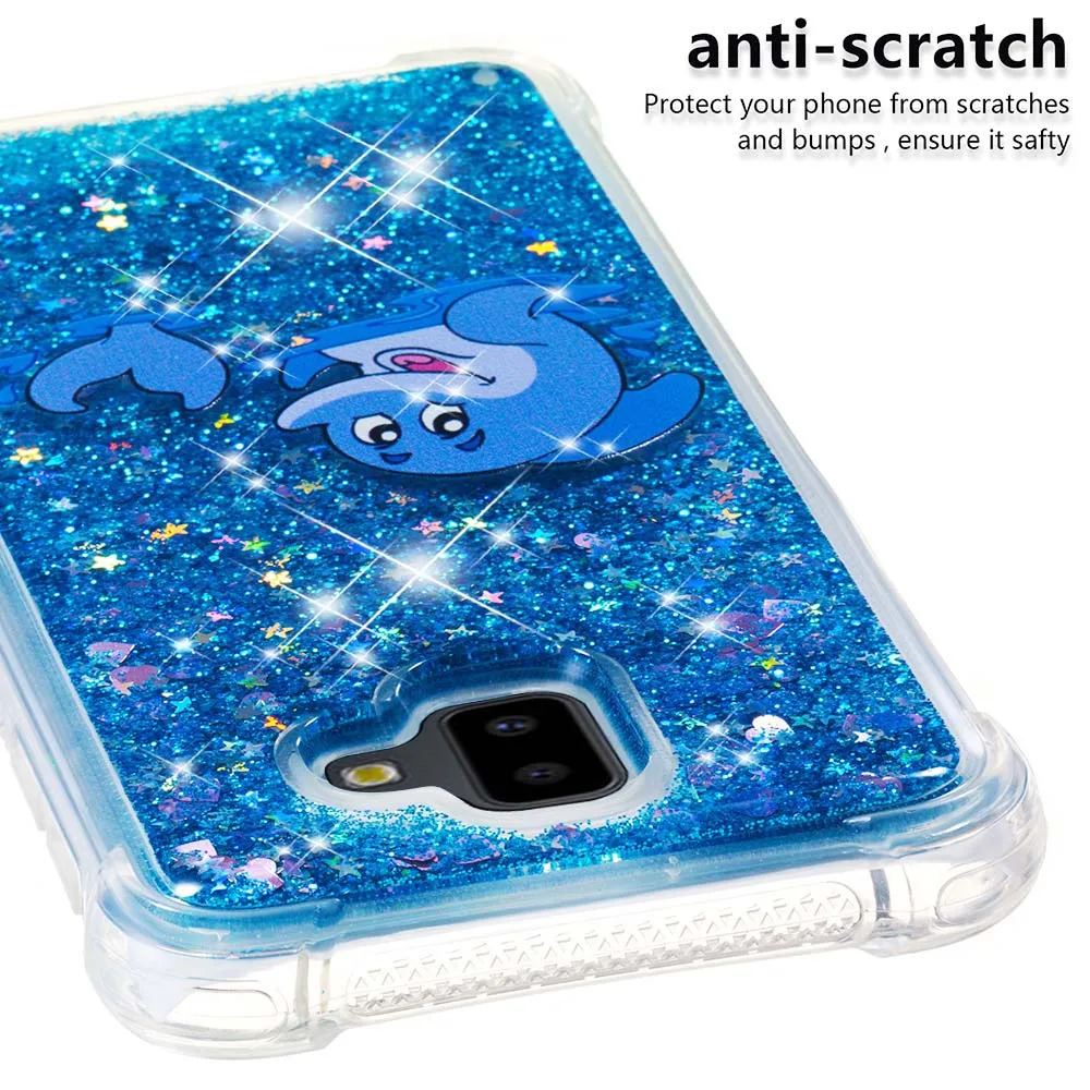 Case for Samsung Galaxy J6 J 6 Plus 2018 J610 SM-J610FN/DS SM-J610G J6Plus SM J610FN J610G Quicksand Silicone Phone Cover |