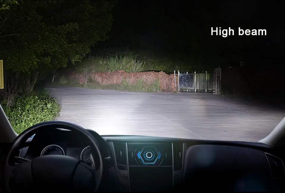 Светодиодный H11 H3 H7 мини фар автомобиля лампы 12V 6500K 4300K 8000Lm COB H8 9005/HB3 9006/HB4 9012/Hir2 Авто Ламповые ленты для Светодиодный H4 ампулы