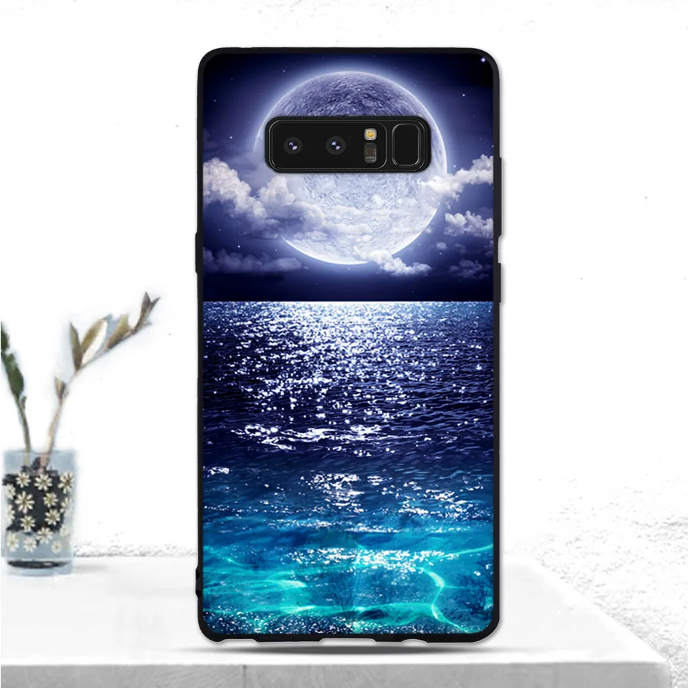 Чехол для телефона Samsung Galaxy Note 8 N950F чехол Fundas Мягкий ТПУ силиконовый роскошный N950