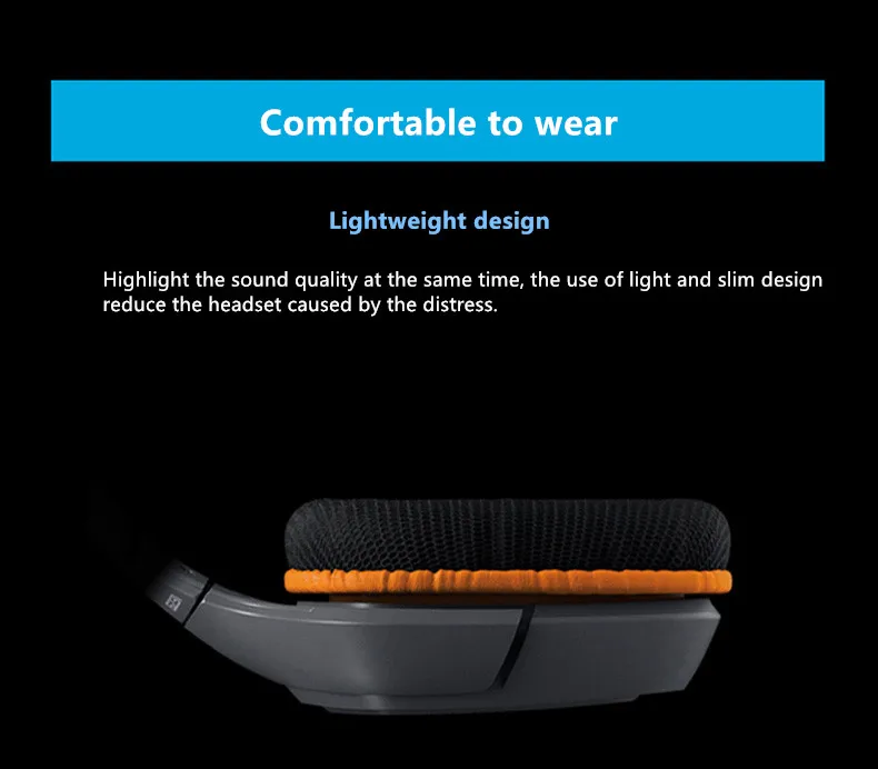 Игровая гарнитура logitech G231 с кабелем, игровая Компьютерная гарнитура с пшеницей