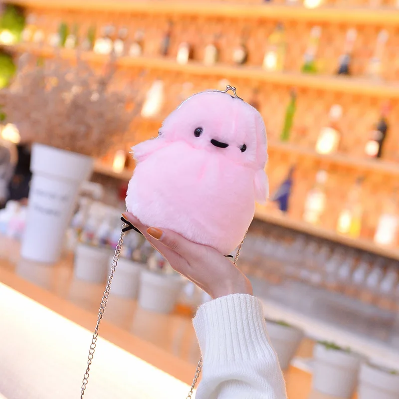 SLPF новый милый плюшевый игрушечный кошелек Детская сумка цыпленок с