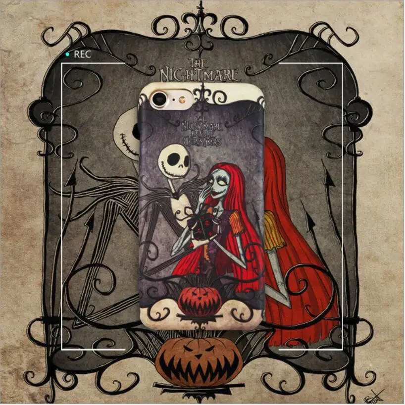 Чехол для телефона с рождественским рисунком &quotКошмар перед&quot iPhone 6 6s Plus 7 8Plus