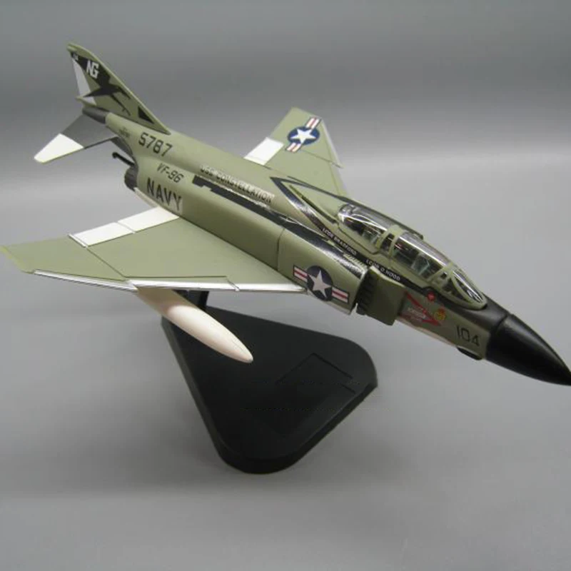 1/100 военная модель игрушки F14 Tomcat F-14A/B AJ200 VF-84 истребитель ВМС США ВВС литой металлический самолет модель игрушка