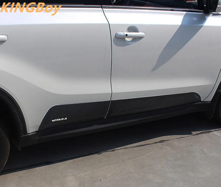 ABS Автомобильная дверная накладка кузова лампа Накладка для бровей автозапчасти