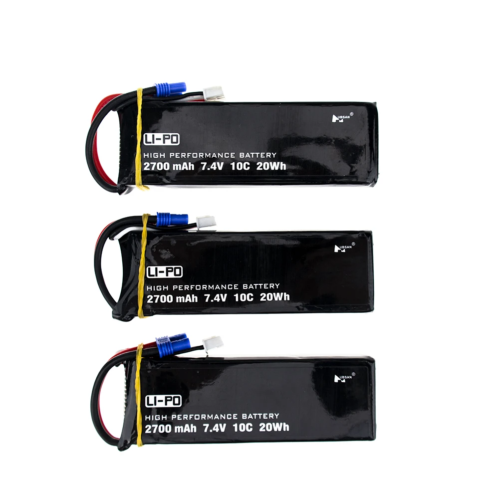 Аккумуляторная lipo батарея Hubsan H501S X4 H501C 7 4 В 2700 мАч 10C с зарядным устройством для