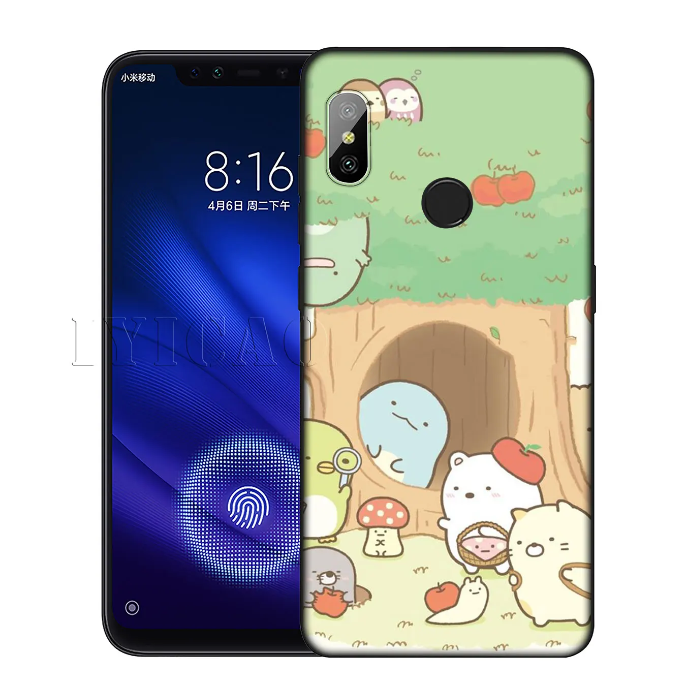 IYICAO Сумико гураши Rilakkuma силиконовый мягкий чехол для Xiaomi Redmi 6A 5A Примечание 7 4X5