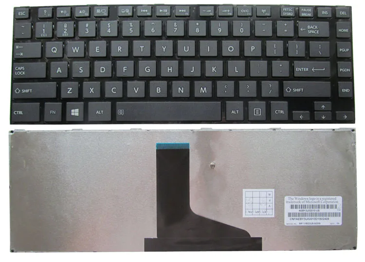 

SSEA Free Shipping New US Keyboard For Toshiba Satellite L800 L805 C800 L830 M800 M805 L830 C805 L840 L845