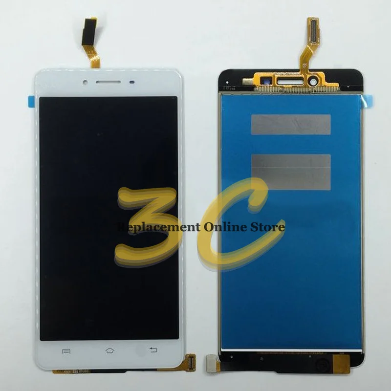 100% тестирование белый 5 дюймов для BBK Vivo V3 Max ЖК дисплей Дисплей + кодирующий