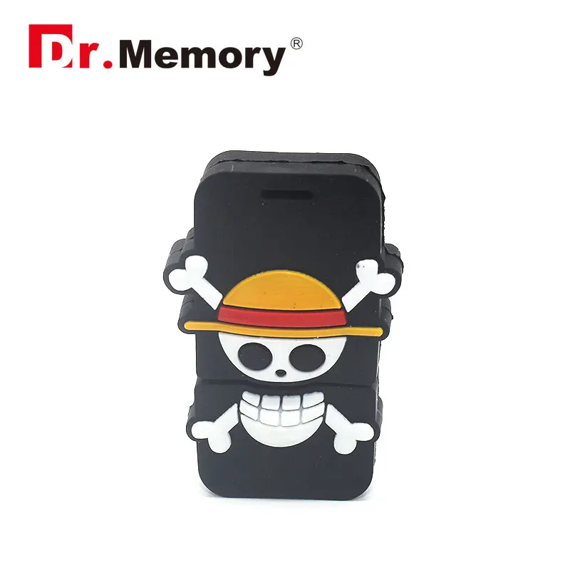 Luffy One piece Пираты Череп Луффи нами франки Ussop Sanji аниме USB флеш-накопитель 32 ГБ 16 ГБ 8 ГБ 64 Гб карта памяти флешка - Цвет: Luffy