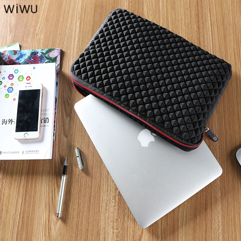Wiwu новая сумка для ноутбука 13 3 14 15 4 6 17 дюймов Diamond Design Xiaomi Air Pro Тетрадь Laptop Sleeve