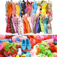 15 itemset doll accessories10 pcs sorts beautiful doll clothes5 shoes fashion party kid gift toys for barbie doll accessories