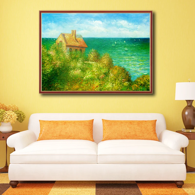 Monet 5D DIY алмазная живопись пейзаж цветы OUYIJIA вышивка картина для продажи стразы