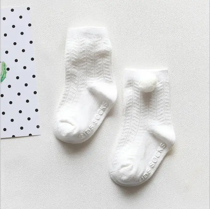 socks white Новинка; сезон осень-зима; однотонные детские колготки с двойной иглой; колготки для девочек; детские леггинсы - Цвет: socks white