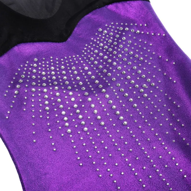Кружевной Костюм в форме бриллианта Высококачественная эластичная танцевальная