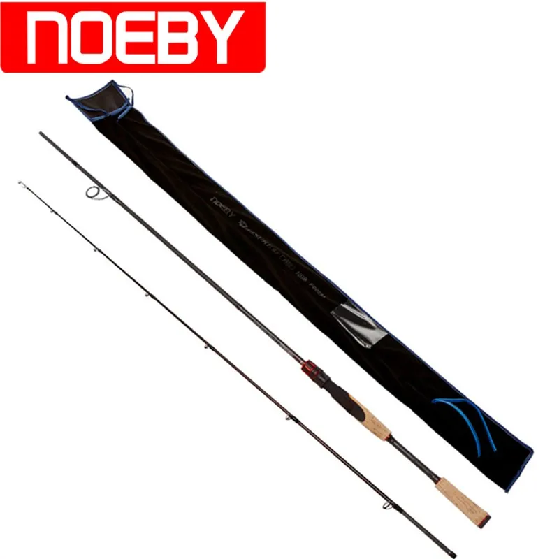 

Спиннинговое удилище Noeby, 2 секунды, 2,29 м/2,44 м, m/MH, Быстродействующее SIC направляющее удилище, карбоновые удочки для ловли окуня и приманки, уд...