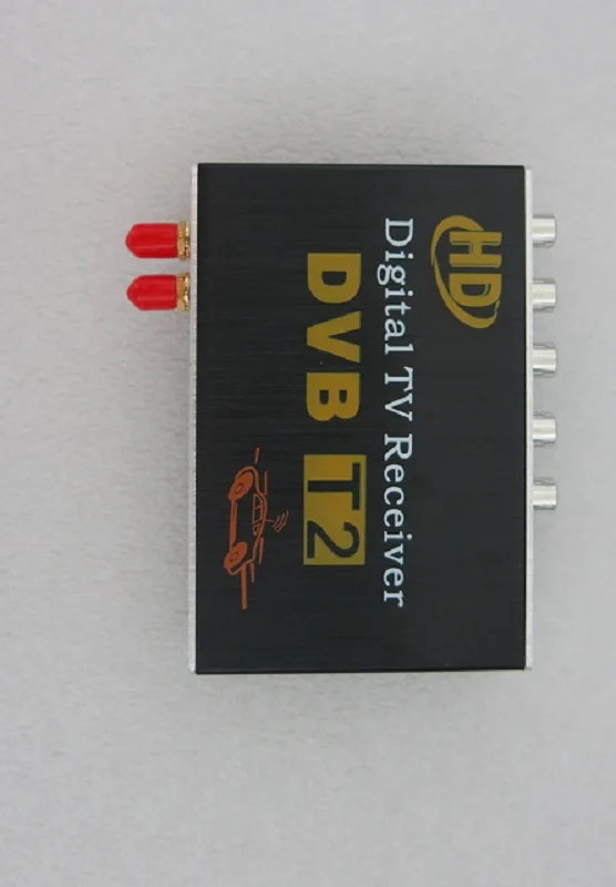 Новинка 2017 двойная антенна высокая скорость Автомобильный HD DVB T2 мобильные