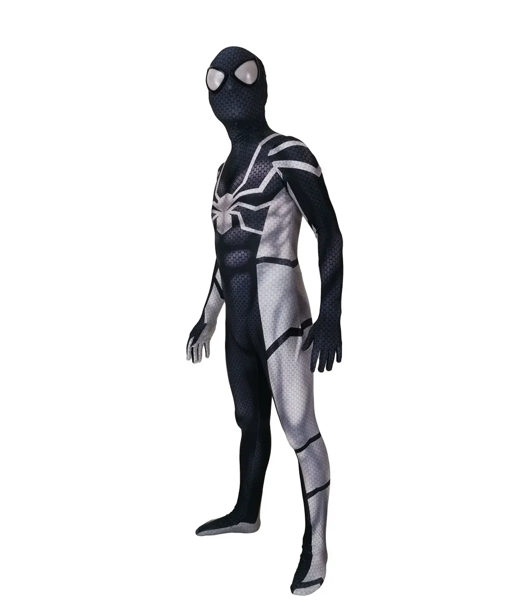 Высокое качество 3D Future Foundation Spiderman Косплей-костюм супергерой lycar спандекс зентай боди комбинезон для Хэллоуина
