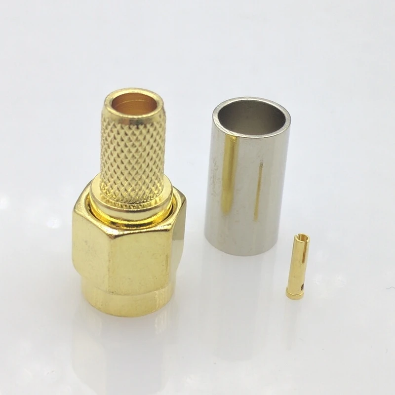 10 шт . RP SMA Разъем RF для кабеля 50 3 RG58 RG142 RG400 LMR195 RG223|connectors for cables|connector smaconnector female |