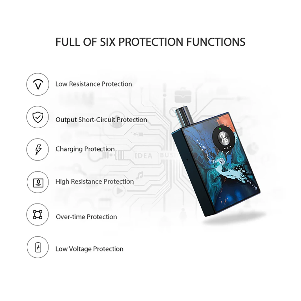 Vape ручка комплект оригинальный ОВНС JC02 Pod Системы Starter Kit 650 мА/ч Батарея