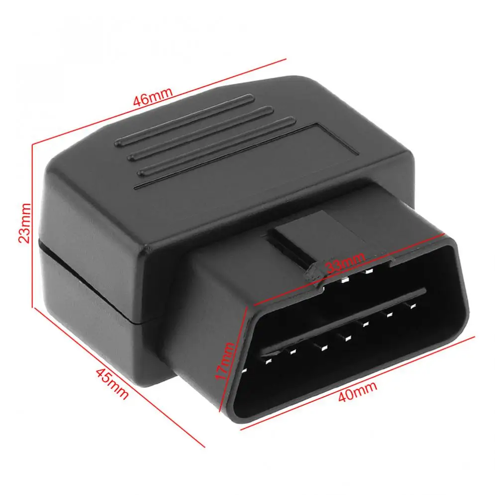 1 шт. OBD II сделай сам 16 pin удлинитель открывающийся кабель Автомобильный