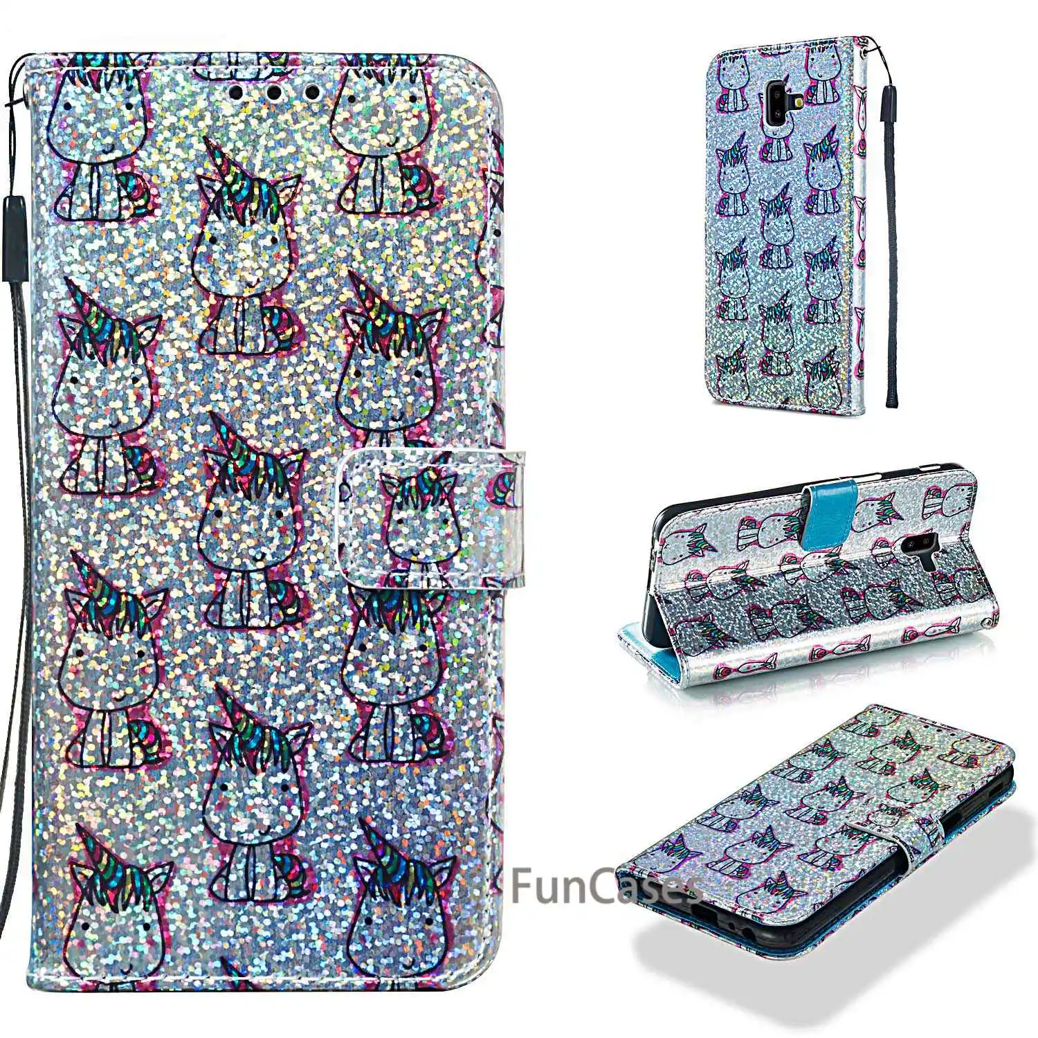 3D Видение случае СПС Fundas samsung Galaxy J6 плюс крышка для Премиум Etui Роскошные из