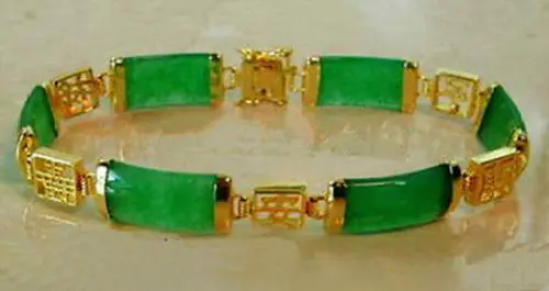 Натуральный зеленый браслет на удачу новинка долговечность 7 5 дюйма&gt магазин