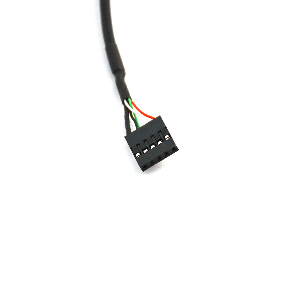 DANSPEED 50 см мини USB левый угол до 5p Pin Dupont провод кабель 2 54 мм Женский Разъем