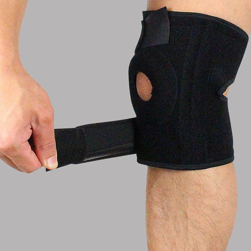 1 шт. регулируемый 4 Весна Поддержка спортивные наколенники Футбол Баскетбол