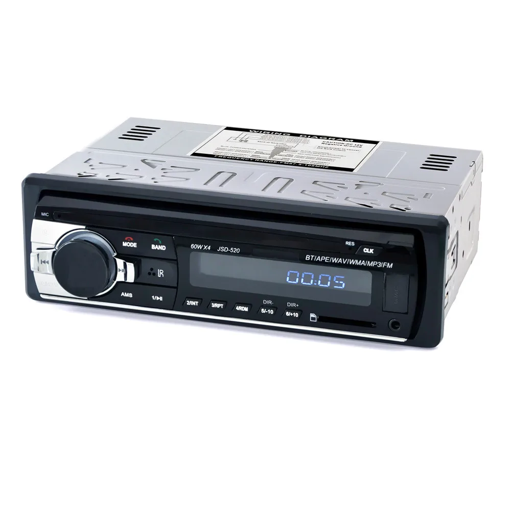 Автомобильный стерео аудио вход Aux FM приемник SD USB MP3 радио плеер m6 | Электроника