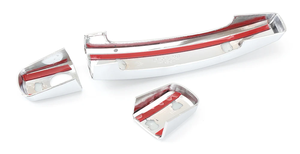 Авто-Стайлинг ABS Хромированная Дверная ручка Крышка внешняя стикер автомобиля