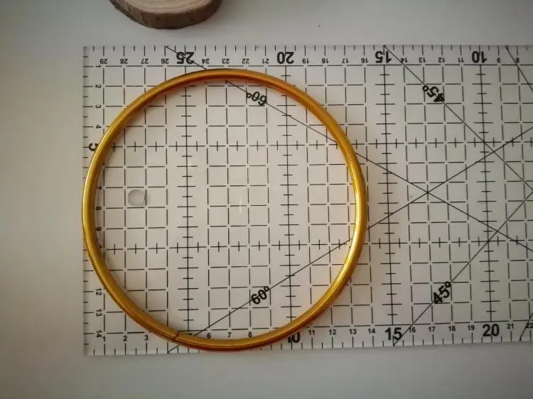 inner 5.5 Inch 20 шт., 3,5 дюймов, 4 дюймов, 5,5 дюймов открыть уплотнительные кольца, античное золото OEB тон для сумки ручка ручной металлический сплав Номера сварные круг кольцо - Цвет: inner 5.5 Inch
