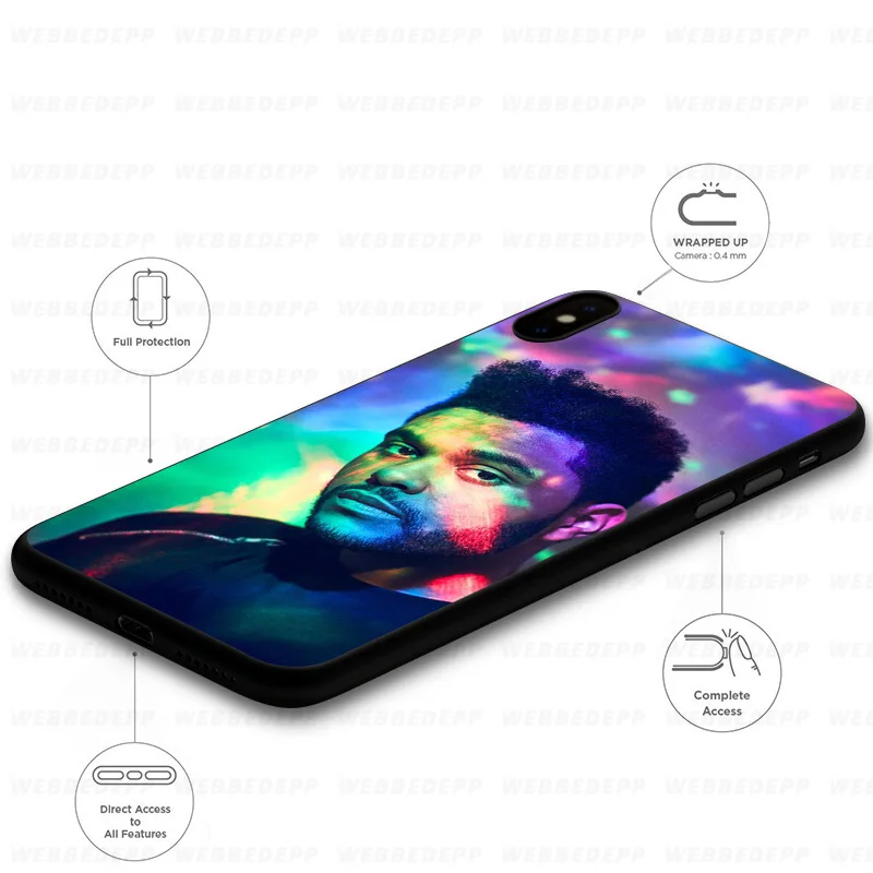 Мягкий силиконовый чехол WEBBEDEPP The Weeknd для iPhone 11 Pro Xr Xs Max X или 10 8 7 6 6S Plus 5 5S SE Case |