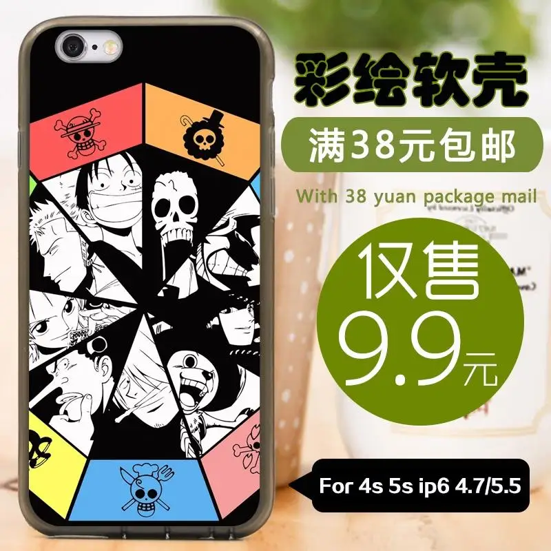 Телефон случаях Для Apple iphone 4s 5c 5s 6 s плюс 7 ПЛЮС тпу силиконовый чехол soft shell/Твердый