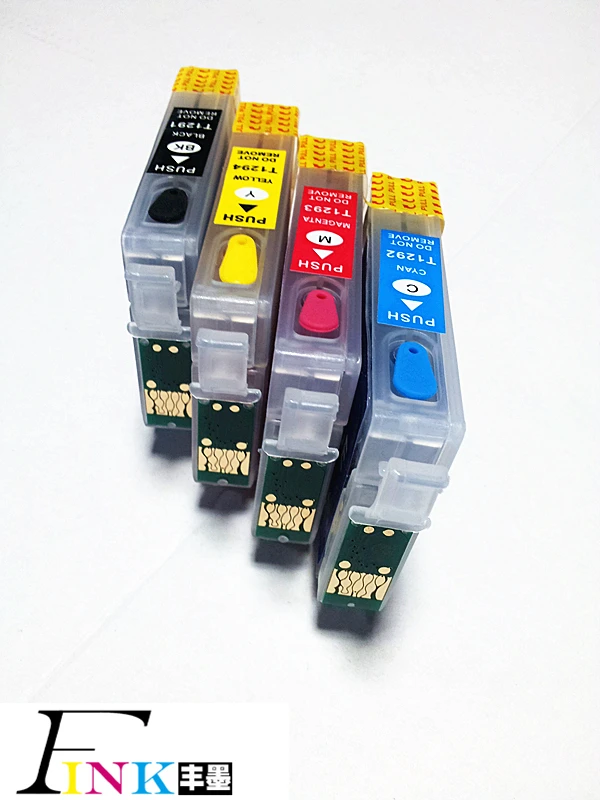 Чернильный картридж T1291 для Epson Stylus SX445W SX525WD SX535WD SX620FW BX925FW Office B42WD BX305F BX305FW принтер с