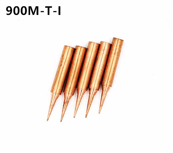Сварочный наконечник из чистой меди 900M T I для Hakko 936 FX 888D Saike 909D 852D + 952D K B SK IS 1C 2C 3C 4C 5C