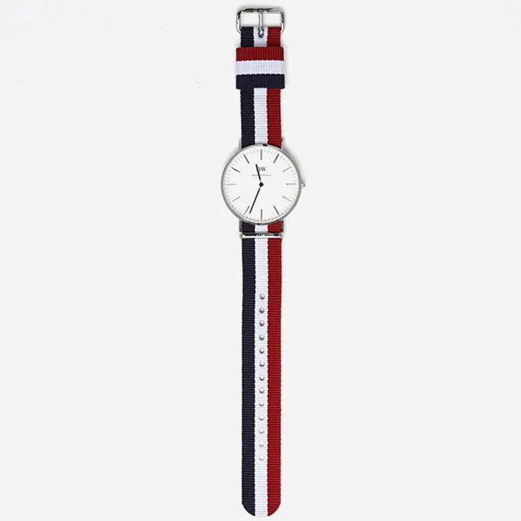 Luxury Brand Watch Fashion Casual Women Men Nylon Strap Military Quartz Wristwatch | Наручные часы