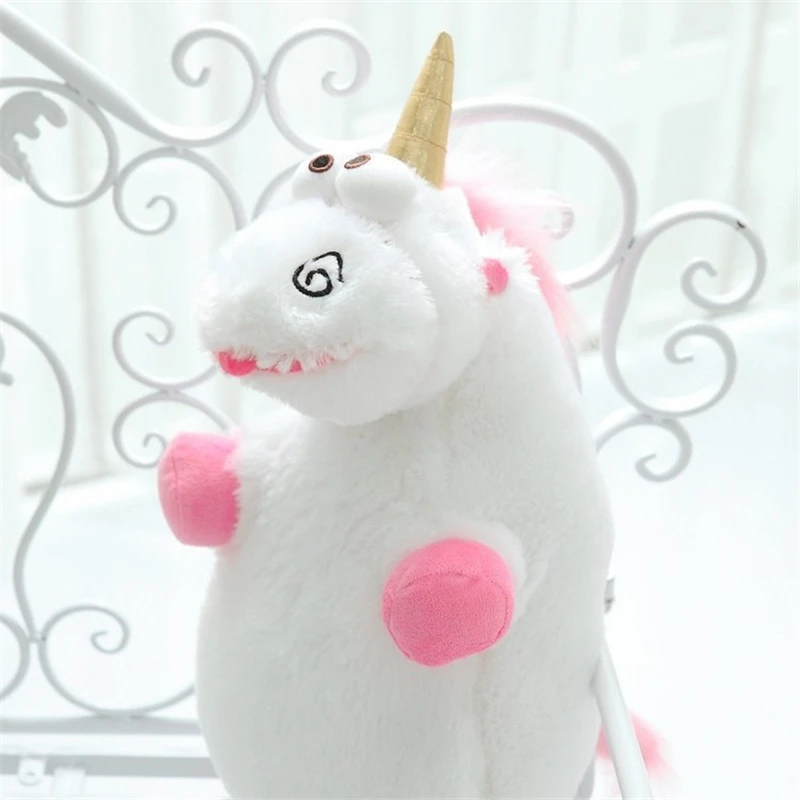 Kawaii Большой размер 55 см Пушистый Единорог чучела животных Juguetes Мягкие плюшевые