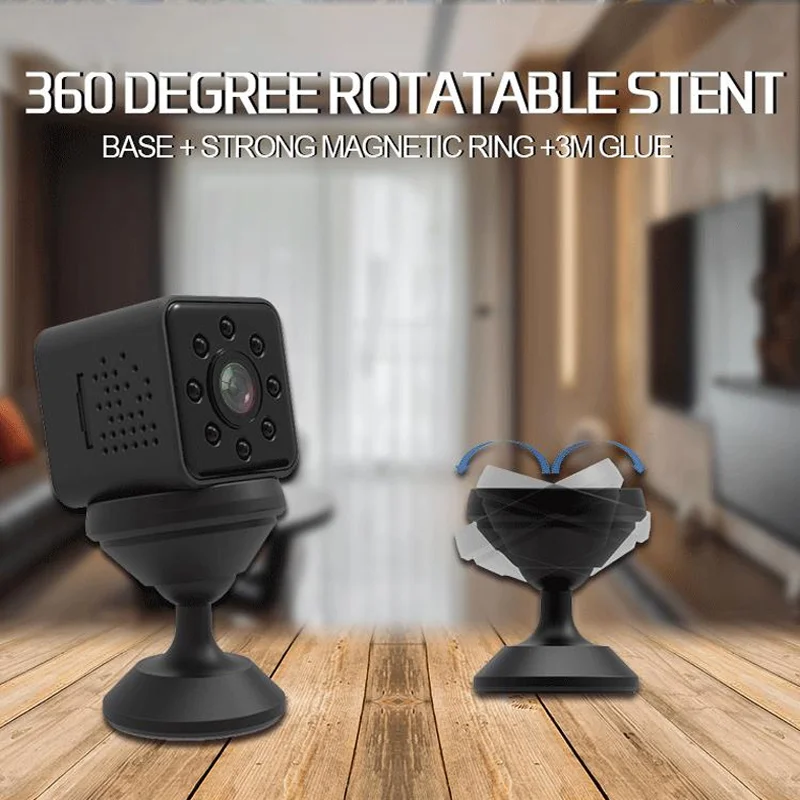 Оригинальная мини-камера с Wi-Fi видеокамера Full HD 1080P Спортивная 155 ночное видение