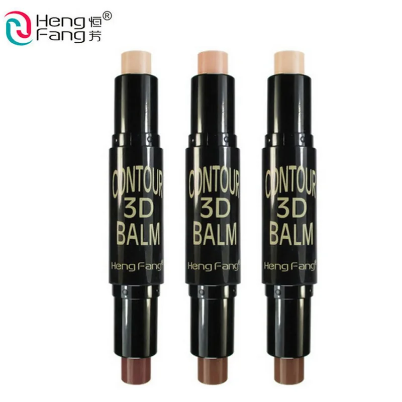 Горячая Распродажа двухсторонний 2 in1 Контурный карандаш для макияжа кремово