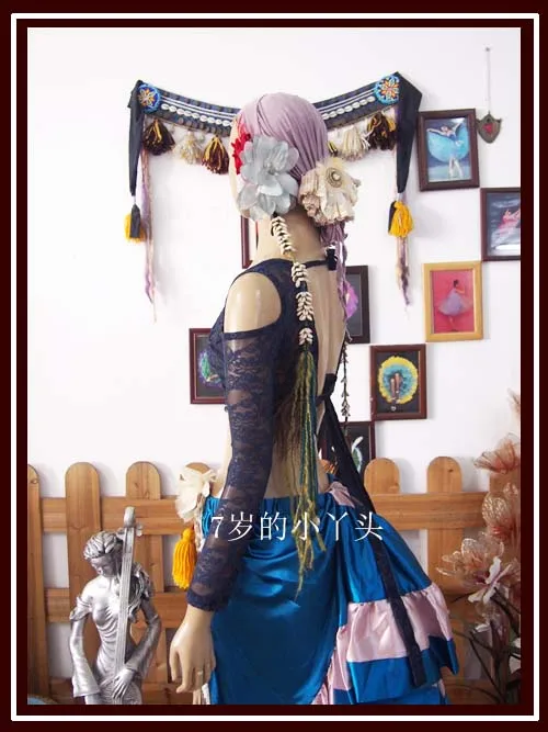 Кружевной топ для танца живота Ats Племенной чоли падения с длинным рукавом DQ43