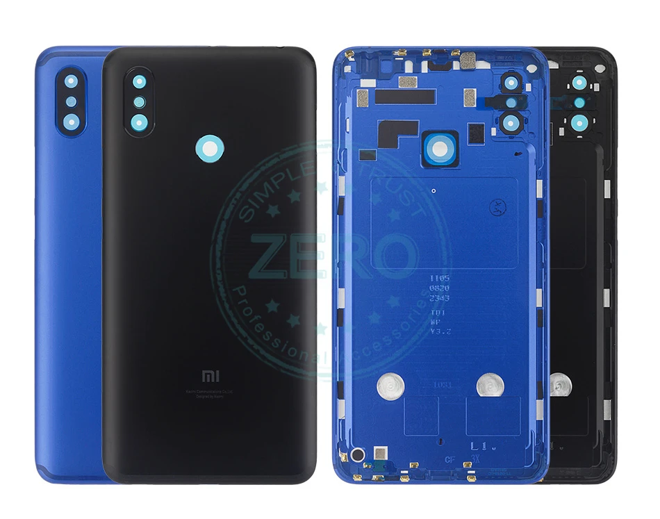 Чехол для Xiaomi mi Max 3, задняя крышка для батареи, стеклянный металлический задний корпус для mi Max 3, чехол для двери батареи, запасные части