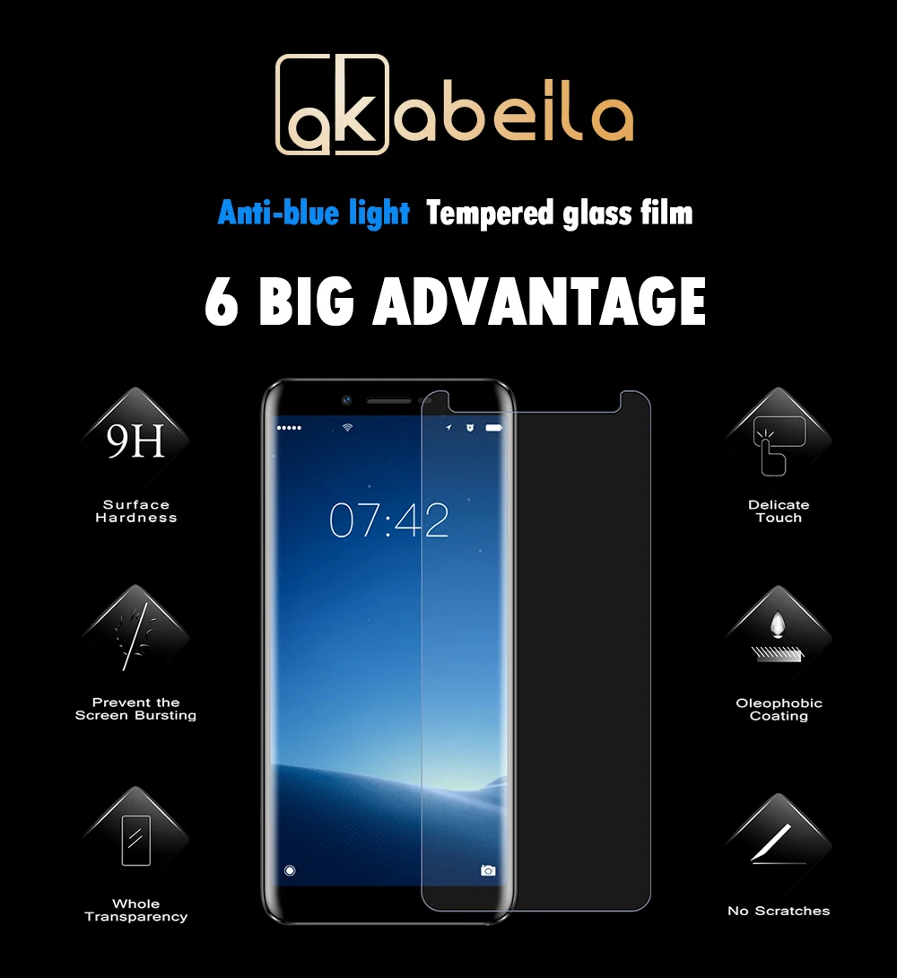 DEROZAN Защитные Пленки Для Doogee X60L закаленное стекло Для Doogee X60L Proctive ультра тонкая Передняя пленка